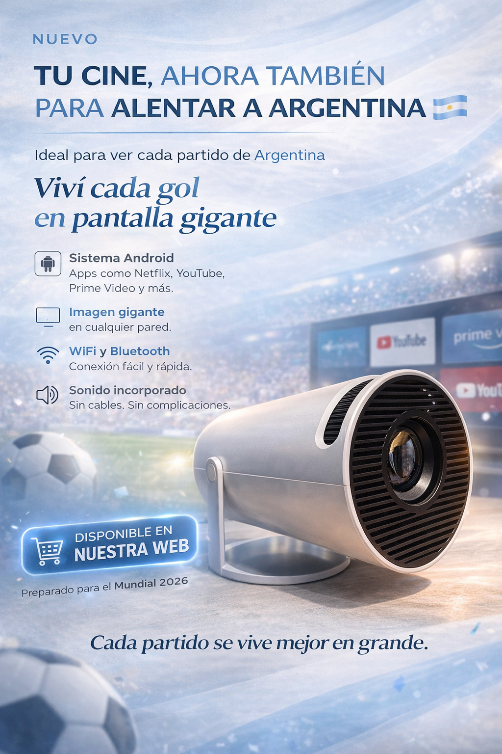 Proyector sistema Android